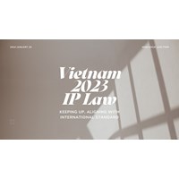 Vietnam 2023 IP Law: Keeping up, Aligning with Global Standards