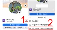 Cách thêm, xóa/bỏ ghim bài hát trên tiểu sử trang cá nhân Facebook