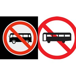 Quy định hiện hành về vị trí được phép lắp đặt biển cấm xe khách?