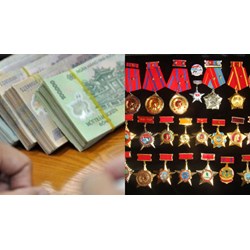 Có được hưởng trợ cấp hàng tháng khi được tặng Huân chương kháng chiến hạng nhì?