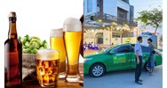 Có được quảng cáo rượu, bia trên xe taxi hay không?