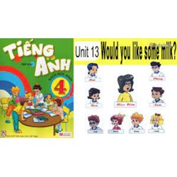 Bài tập tiếng Anh lớp 4 Unit 13: Would you like some milk?
