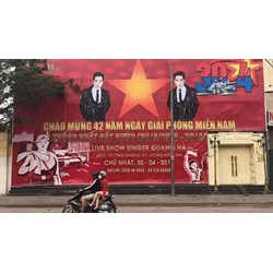 Điều kiện quảng cáo có hình Đảng kỳ và Quốc kỳ Việt Nam