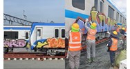 Vẽ bậy lên tàu Metro bị xử lý như thế nào theo quy định?