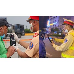 Tài xế được yêu cầu thay ống thổi nồng độ cồn trước khi kiểm tra?