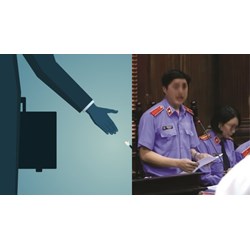 Nơi tạm giữ số tiền mà pháp nhân thương mại nộp theo quyết định?