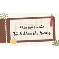 Phân tích bài thơ Vịnh khoa thi Hương chọn lọc hay nhất
