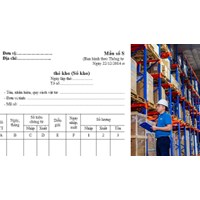Thời điểm mở mẫu thẻ kho áp dụng đối với doanh nghiệp tư nhân