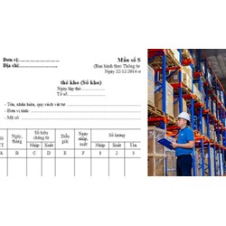 Thời điểm mở mẫu thẻ kho áp dụng đối với doanh nghiệp tư nhân
