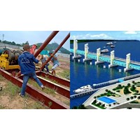 Công việc khi vận hành giếng giảm áp cho đê của công trình thuỷ lợi