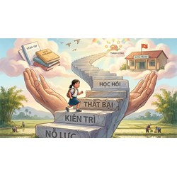 Nghị luận xã hội bàn về câu nói: Thành công là những bậc thang