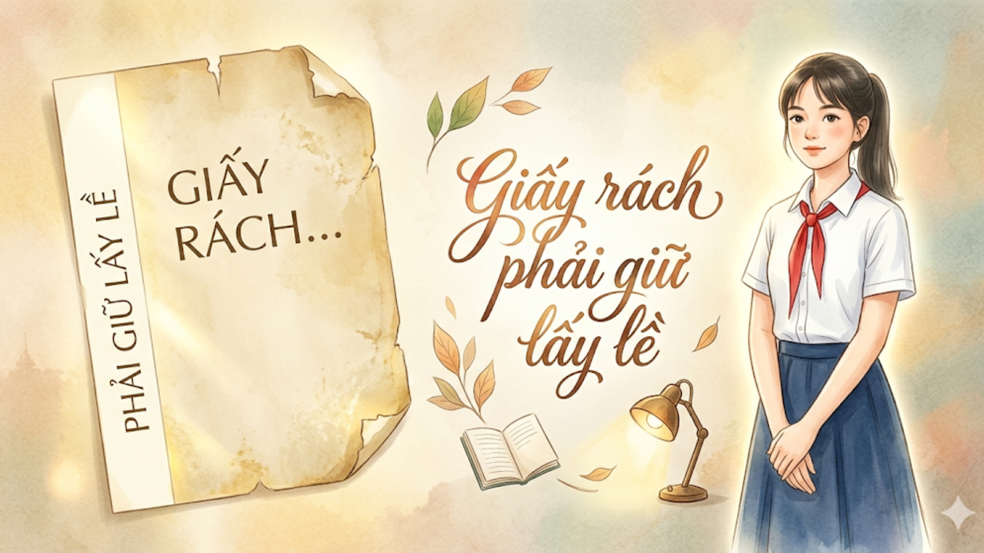 Nghị luận Giấy rách phải giữ lấy lề chọn lọc hay nhất