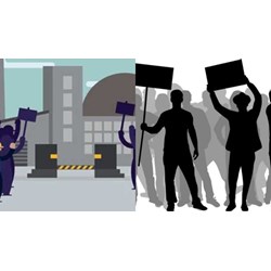 Tòa án có quyền giải quyết yêu cầu xét tính hợp pháp của cuộc đình công không