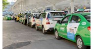Xe taxi hoạt động không niêm yết logo bị xử phạt như thế nào?
