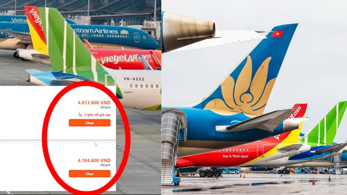 Nguyên tắc xác định giá dịch vụ vé máy bay nội địa hiện hành