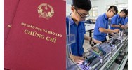 Mức phạt sử dụng chứng chỉ giáo dục nghề nghiệp bị tẩy xóa làm sai lệch nội dung