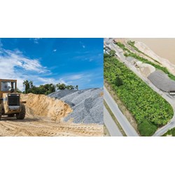 Xây dựng trái phép bãi tập kết vật liệu bị xử phạt thế nào?