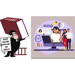 Một người là người đại diện theo pháp luật cho 2 công ty không?