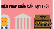 Người có quyền lợi liên quan có quyền yêu cầu biện pháp khẩn cấp tạm thời không?