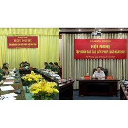 Hồ sơ đề nghị công nhận báo cáo viên pháp luật Bộ Quốc phòng