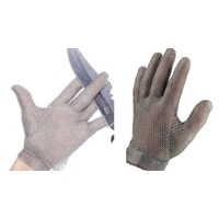 Kích cỡ găng tay bằng lưới kim loại bảo vệ cánh tay bởi dao cầm tay