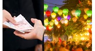 Đổi tiền lẻ chênh lệch giá trong khu vực lễ hội dịp tết có bị phạt?