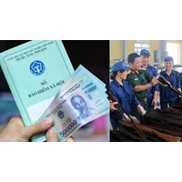 Mức đóng BHXH bắt buộc hàng tháng đối với viên chức quốc phòng