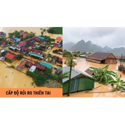Có mấy cấp độ rủi ro thiên tai? Mục đích phân cấp độ rủi ro thiên tai