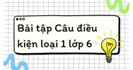 Bài tập Câu điều kiện loại 1 lớp 6 có đáp án mới nhất