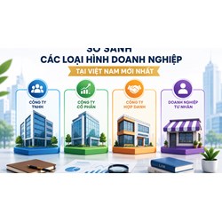 So sánh các loại hình doanh nghiệp tại Việt Nam mới nhất