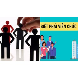 Có được biệt phái viên chức đang công tác ở vùng 3 sang vùng 1?