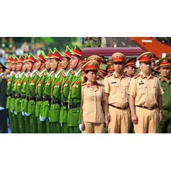 Quy định lễ phục công an nhân dân cập nhật mới nhất