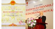 Mức thưởng Huân chương Sao vàng đối với Liên hiệp các Hội Văn học nghệ thuật Việt Nam