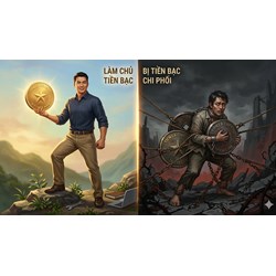 Nghị luận Tiền bạc là người đầy tớ trung thành và là người chủ xấu