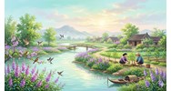 Dàn ý Phân tích bài thơ Mùa xuân nho nhỏ của Thanh Hải chi tiết