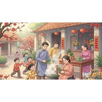 Tả cảnh sinh hoạt ngày Tết ở quê em chọn lọc hay nhất