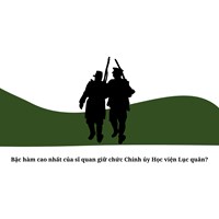 Bậc hàm cao nhất của sĩ quan giữ chức Chính ủy Học viện Lục quân?
