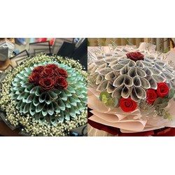 Tặng hoa bằng tiền thật cho người yêu có vi phạm pháp luật không?