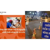 Lên mạng thông báo vị trí chốt kiểm tra nồng độ cồn thì có bị phạt?