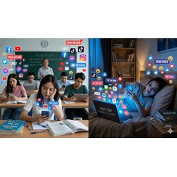 Suy nghĩ về hiện tượng lạm dụng Internet của học sinh, sinh viên thời nay