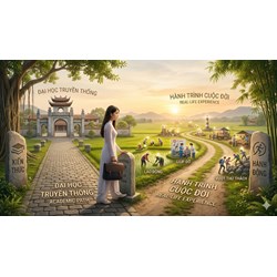 Nghị luận về câu nói “Cuộc sống là trường đại học vĩ đại của tôi”