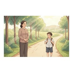 Nghị luận Sứ mạng của người mẹ không phải là làm chỗ dựa cho con cái