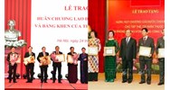 Khen thưởng Huân chương Lao động cho cá nhân có quá trình cống hiến