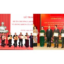 Khen thưởng Huân chương Lao động cho cá nhân có quá trình cống hiến