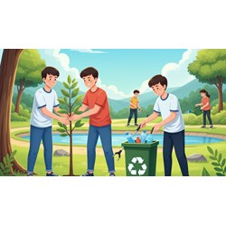 Nghị luận về tuổi trẻ cần có trách nhiệm với việc bảo vệ môi trường sống