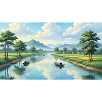 Tả dòng sông Mã siêu hay, đạt điểm cao -  Tập làm văn lớp 5