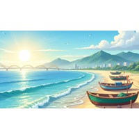 Tả cảnh biển Đà Nẵng siêu hay, đạt điểm cao