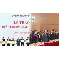 Quy định xét tặng Huân chương Đại đoàn kết dân tộc hiện nay ra sao?