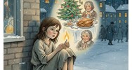 Hóa thân vào những que diêm kể lại câu chuyện Cô bé bán diêm lớp 6
