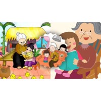 Tả bà đang kể chuyện chọn lọc hay nhất - Tập làm văn lớp 5